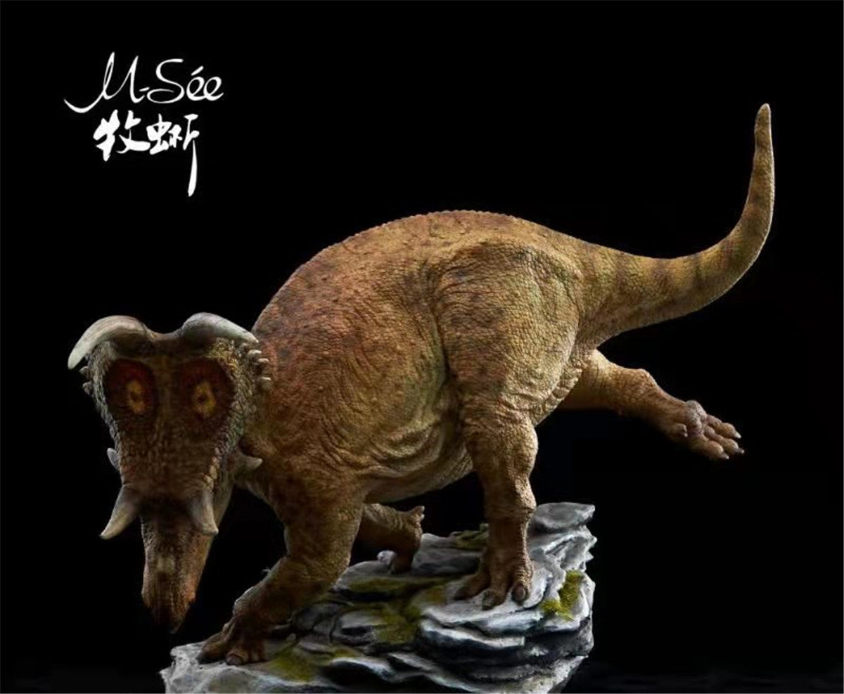 MuSee Diabloceratops Scene Statue