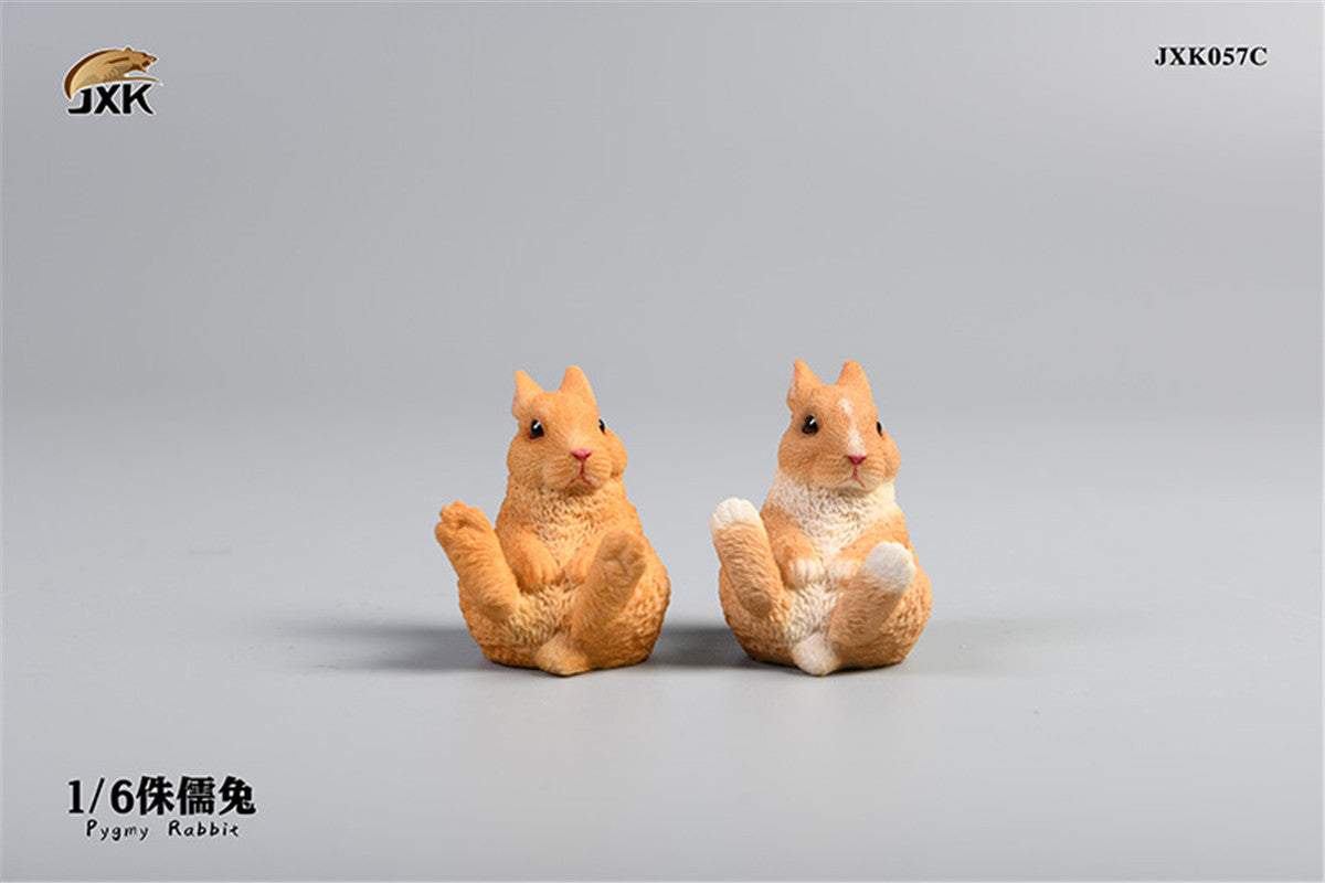 JXK 1/6 Pygmy Rabbit Figure