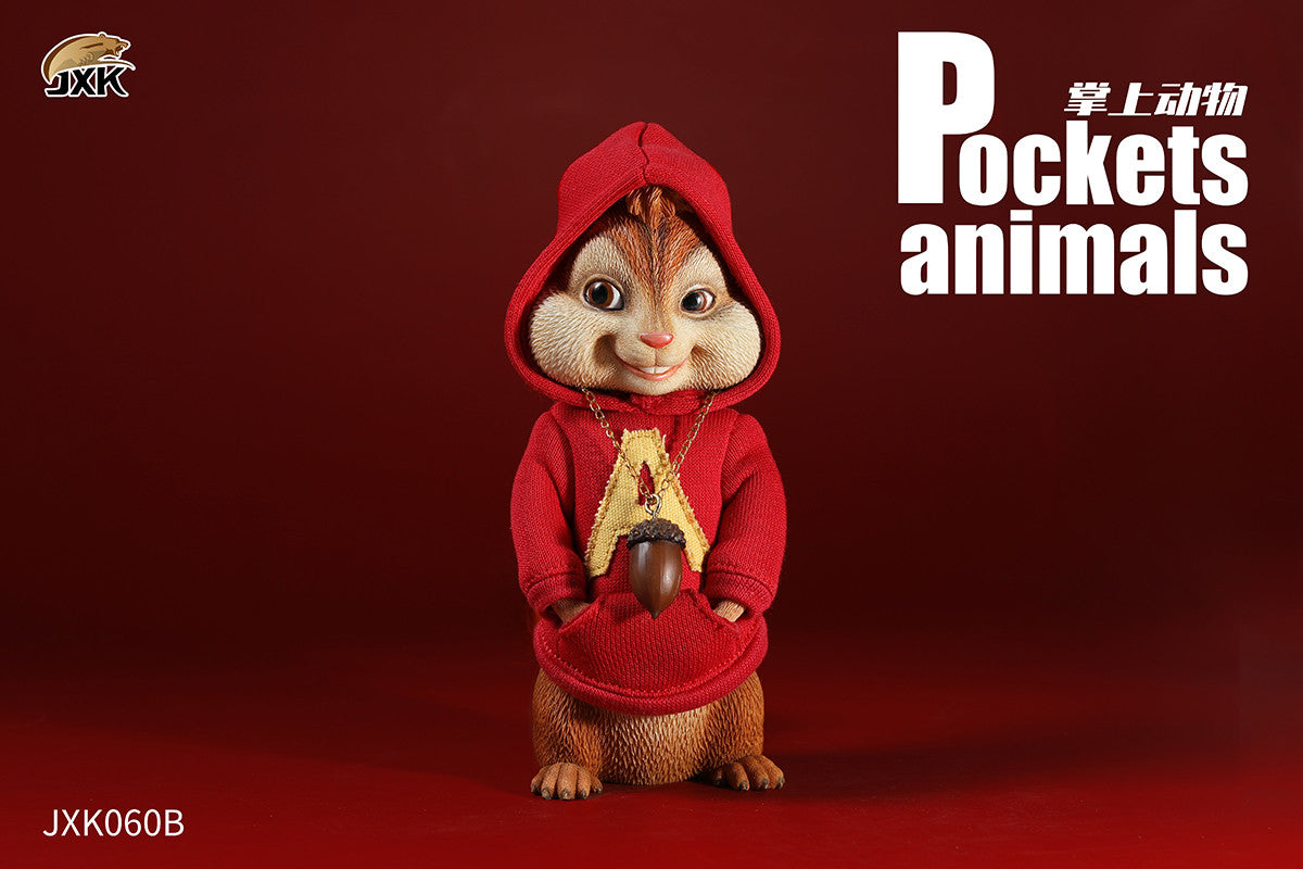 JXK Pockets Animals Chipmunks Model