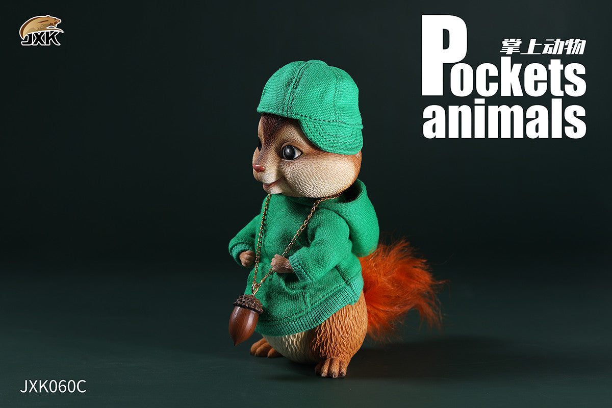 JXK Pockets Animals Chipmunks Model
