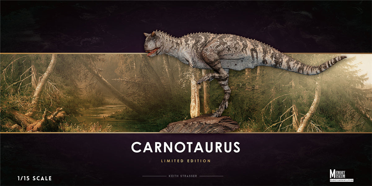 Memory Museum x Keith Strasser 1/15 Carnotaurus Statue