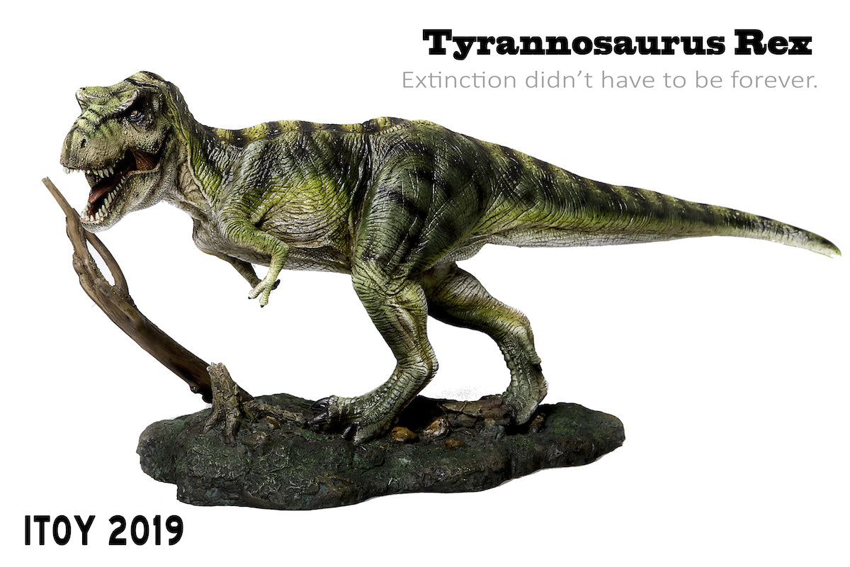 ITOY 1/35 Green Tyrannosaurus Rex Model