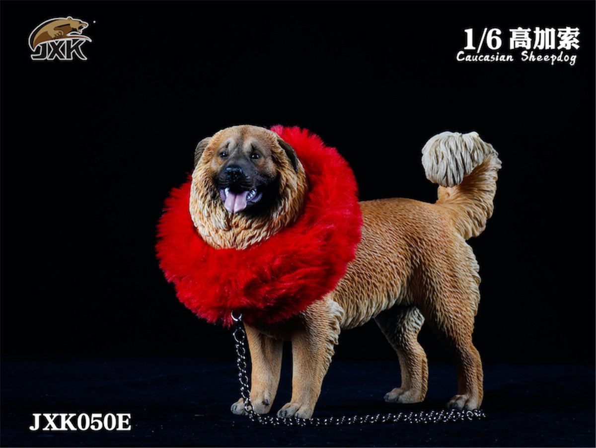 JXK 1/6 Caucasian Sheepdog Figure