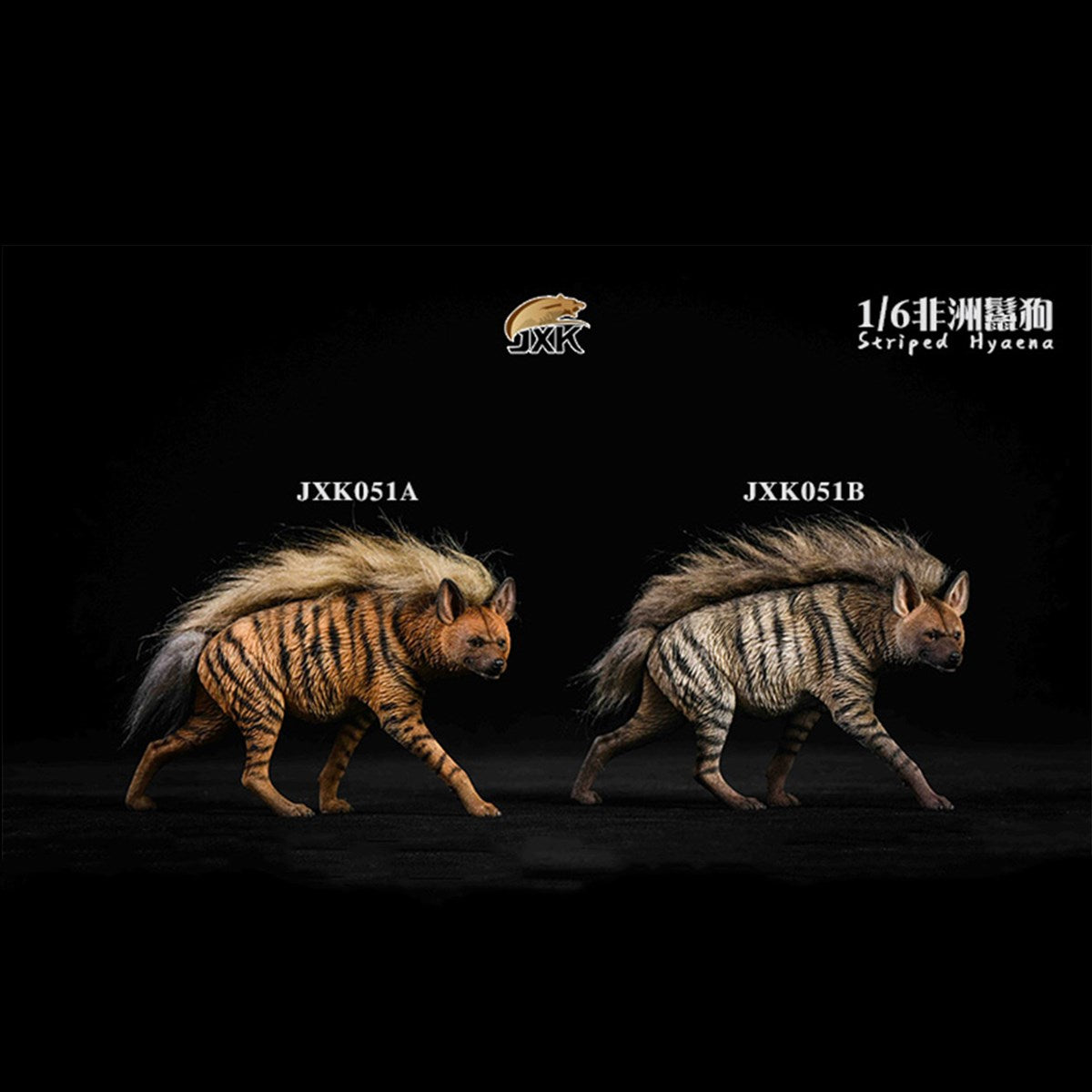 JXK 1/6 Africa Striped Hyaena Figure