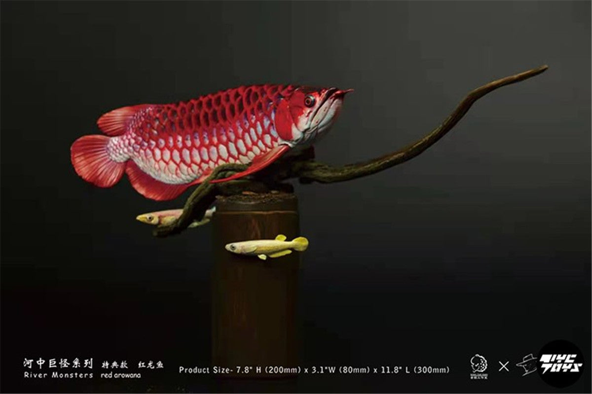 River Monsters Red Arowana Model