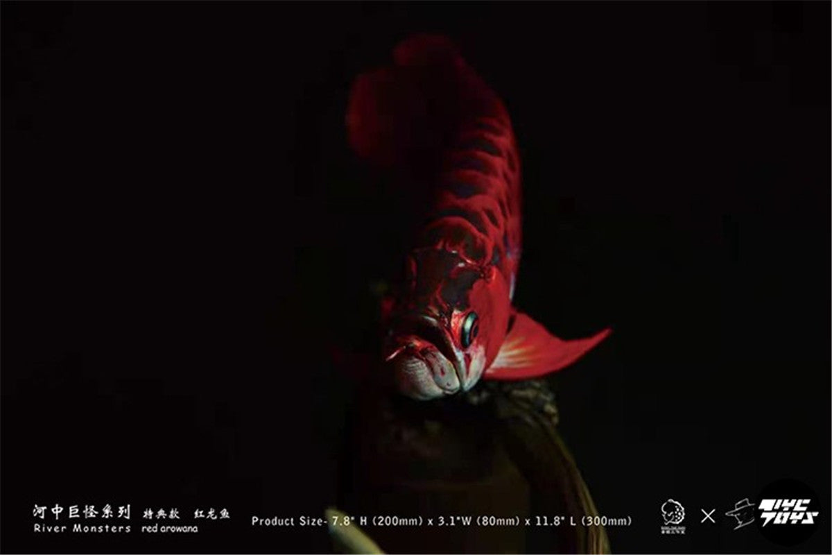 River Monsters Red Arowana Model