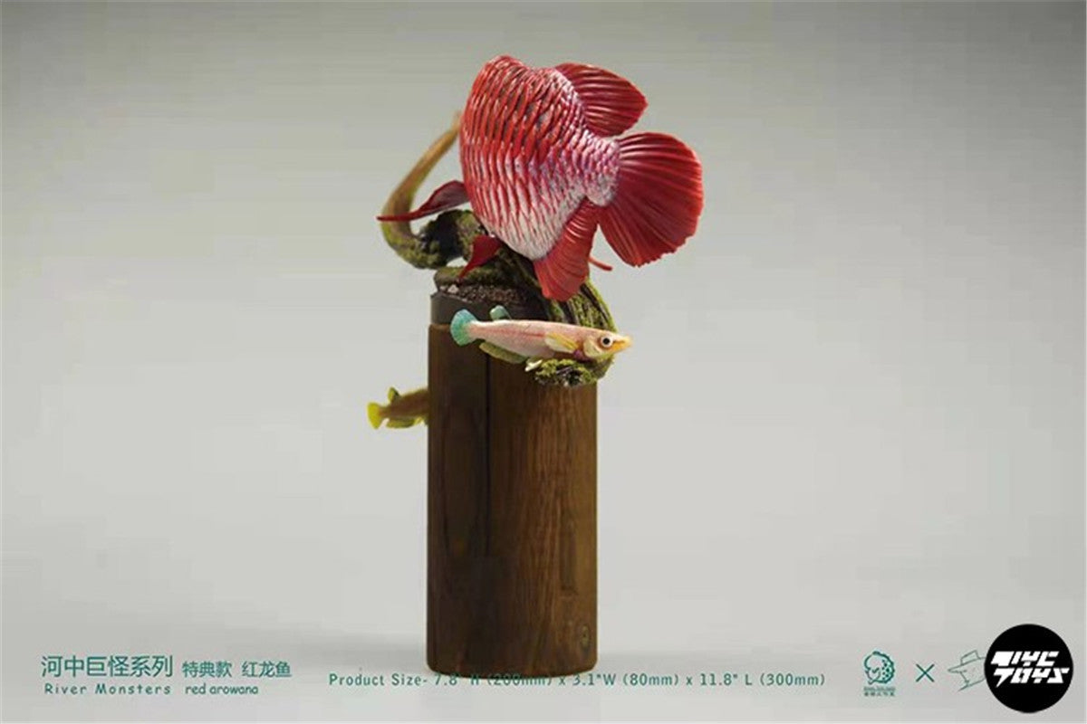 River Monsters Red Arowana Model