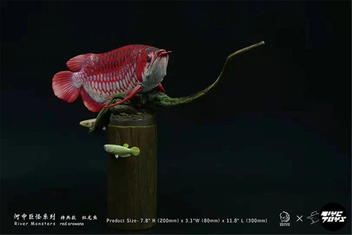 River Monsters Red Arowana Model