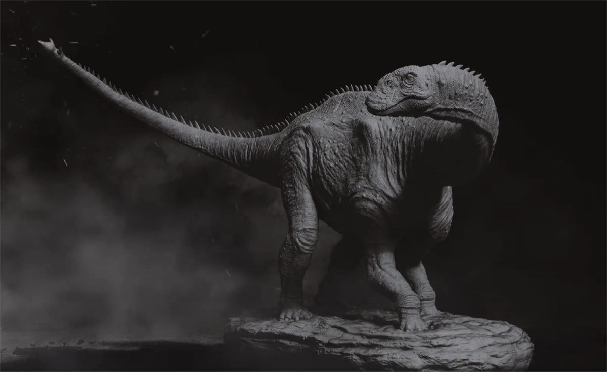 Call of Dino Shunosaurus Lii Unpainted Statue