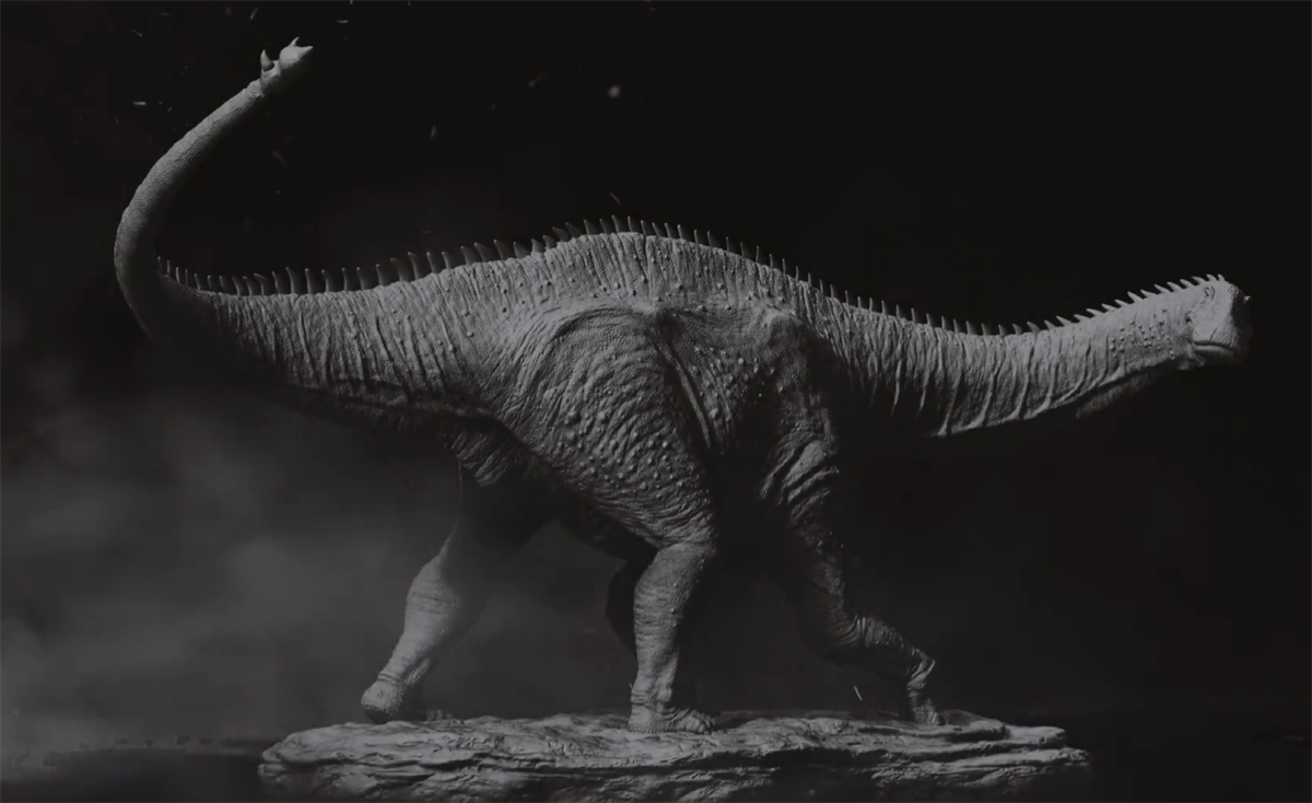 Call of Dino Shunosaurus Lii Unpainted Statue