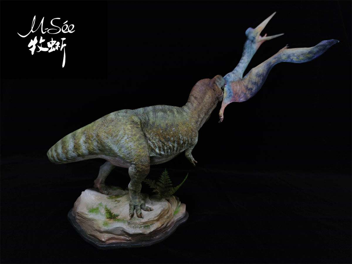 MuSee 1/35 Tyrannosaurus VS Quetzalcoatlus Model