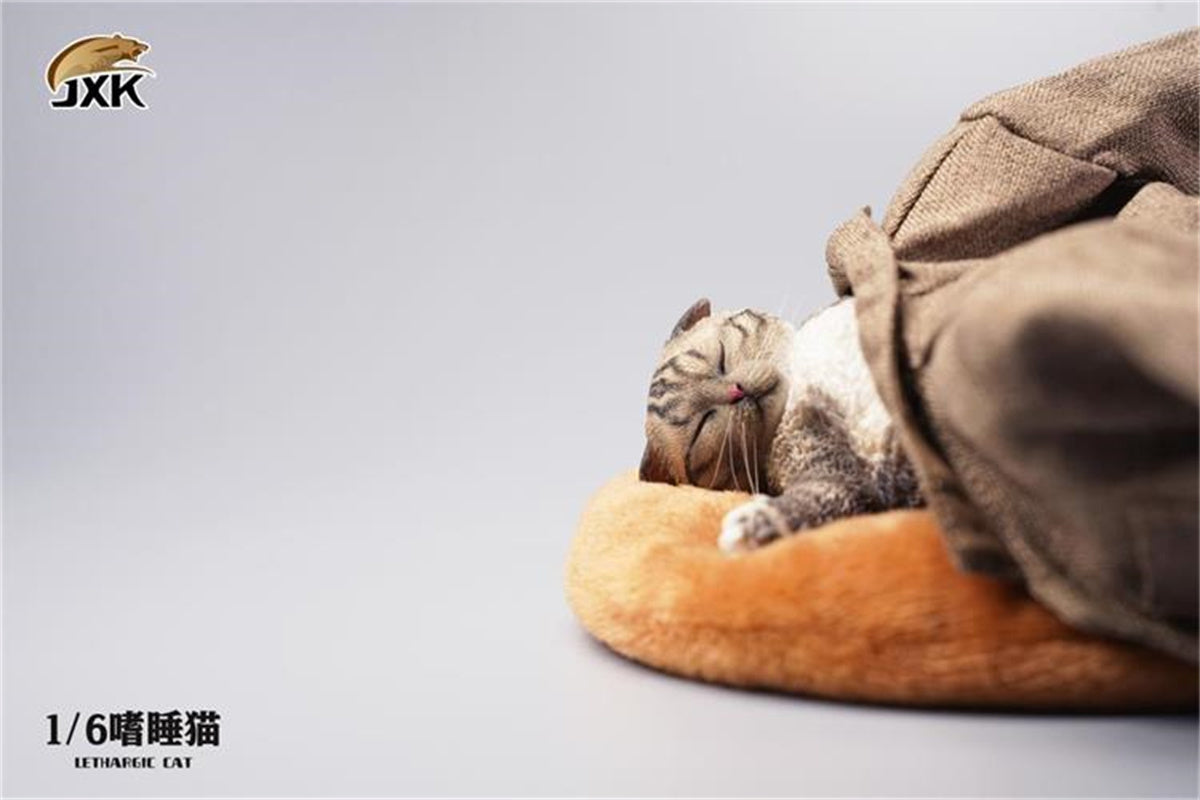 JXK 1/6 Lethargic Cat Model
