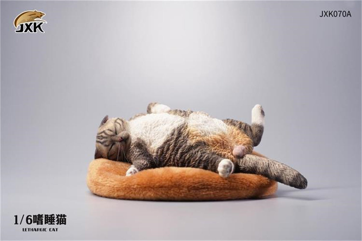 JXK 1/6 Lethargic Cat Model
