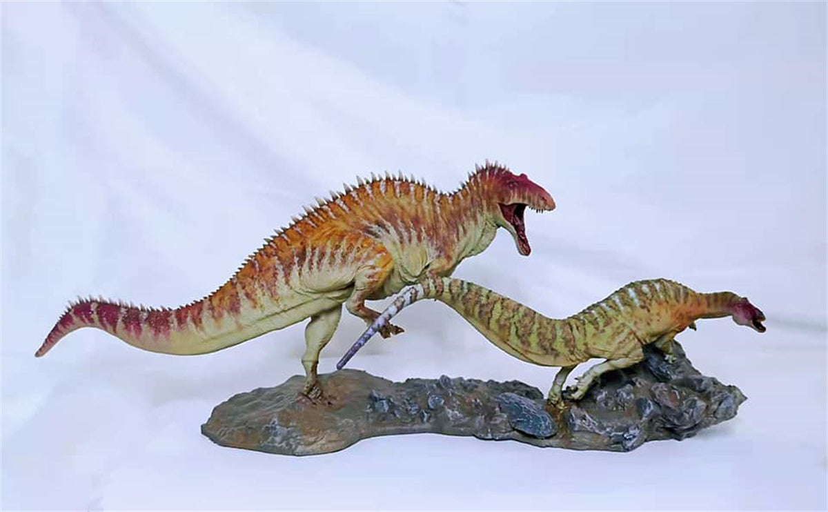 1/35 Acrocanthosaurus Prey Tenontosaurus Unpainted Model