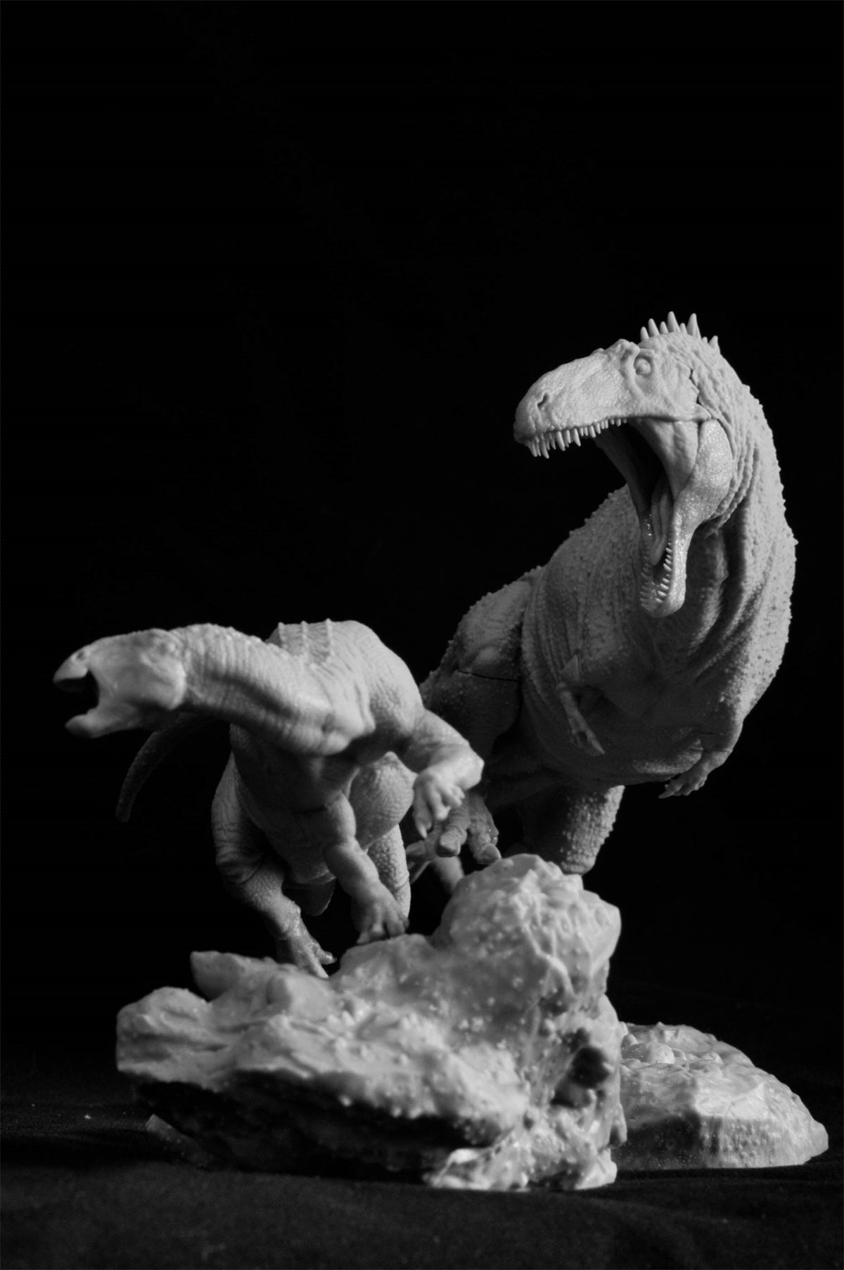 1/35 Acrocanthosaurus Prey Tenontosaurus Unpainted Model
