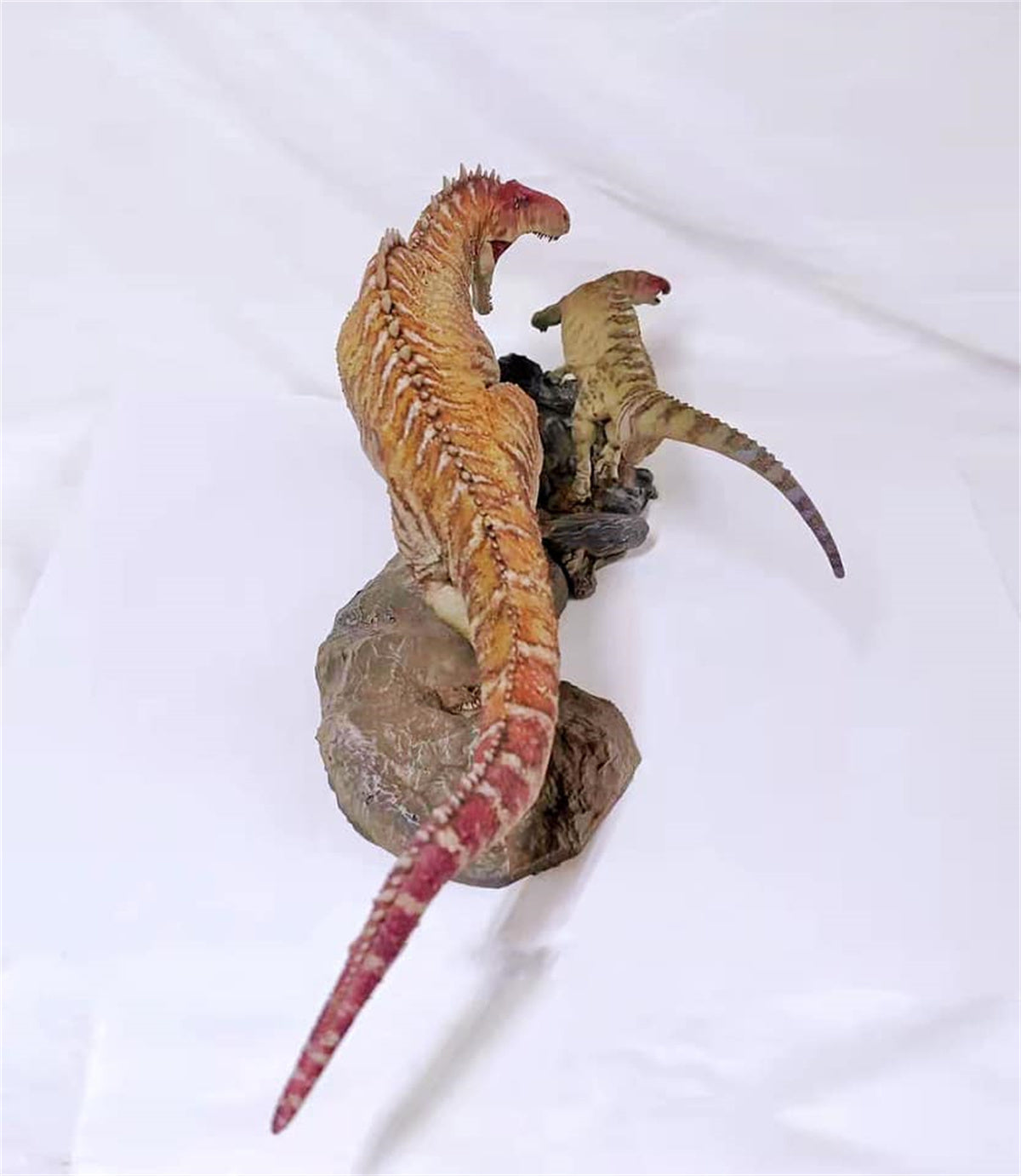 1/35 Acrocanthosaurus Prey Tenontosaurus Unpainted Model