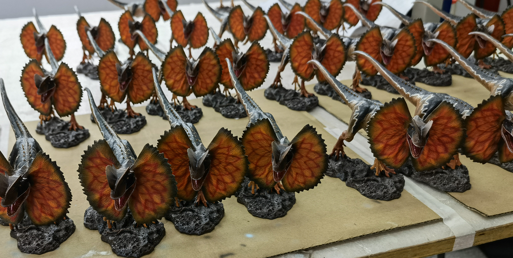 ITOY Resurrection Dilophosaurus Sinensis Model