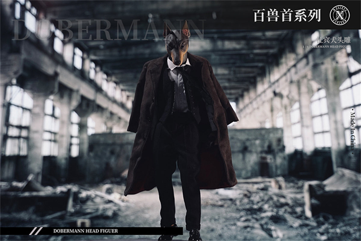 Mostoys 1/6 Dobermann Head Figure