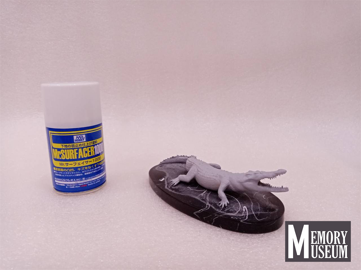 Memory Museum x Planet Earth 1/15 Young Crocodile Statue