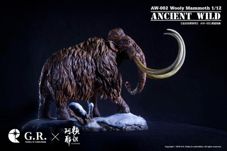 G.R 1:12 Mammuthus Statue Scene GK Statue