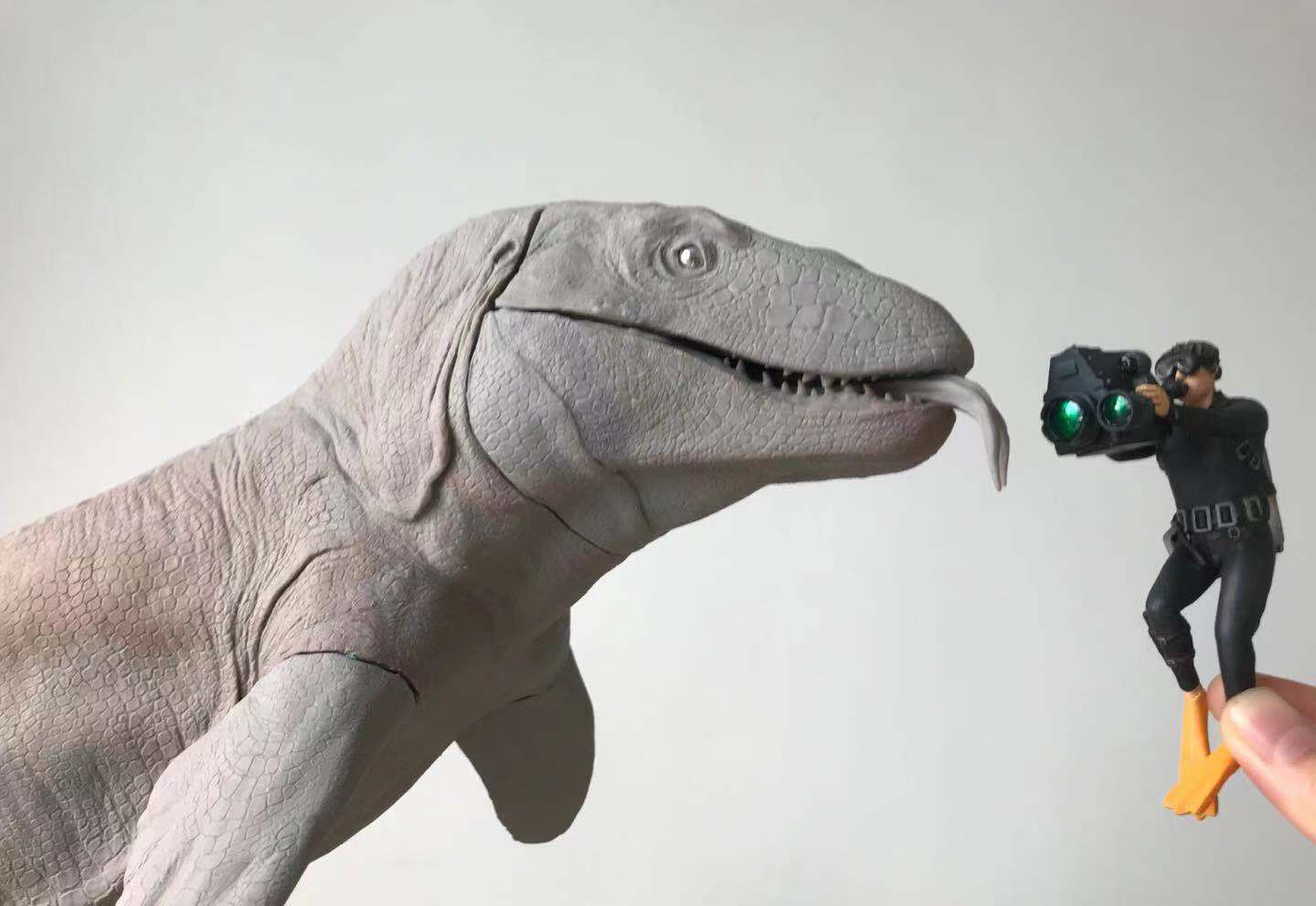 Cen DaoYi Studio 1:15 Scale Prognathodon Statue Unpainted Kit