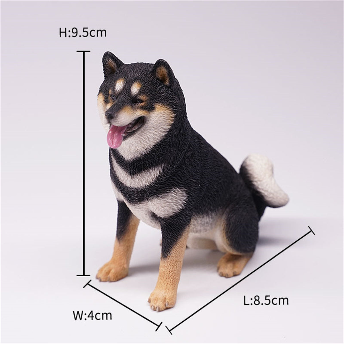 JXK 1/6 Sitting Shiba Inu Model