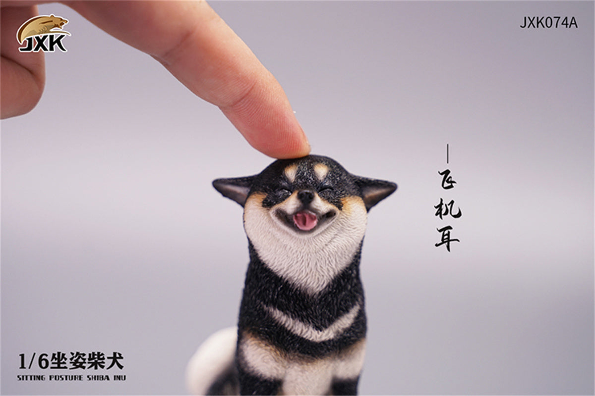 JXK 1/6 Sitting Shiba Inu Model