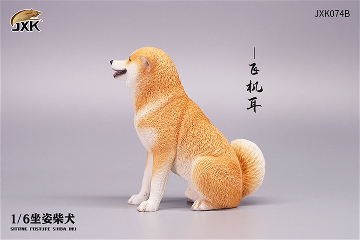JXK 1/6 Sitting Shiba Inu Model