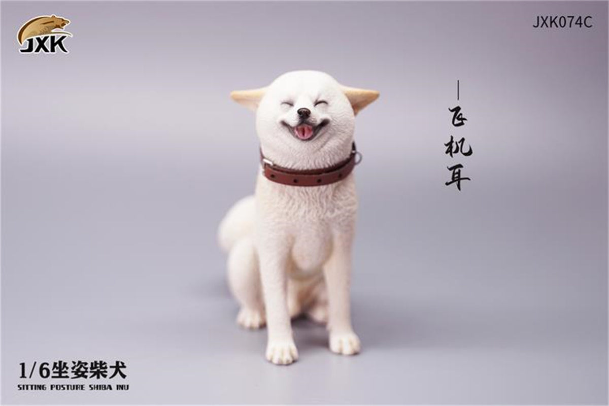 JXK 1/6 Sitting Shiba Inu Model