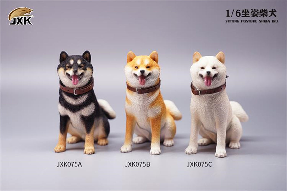JXK 1/6 Sitting Shiba Inu Model