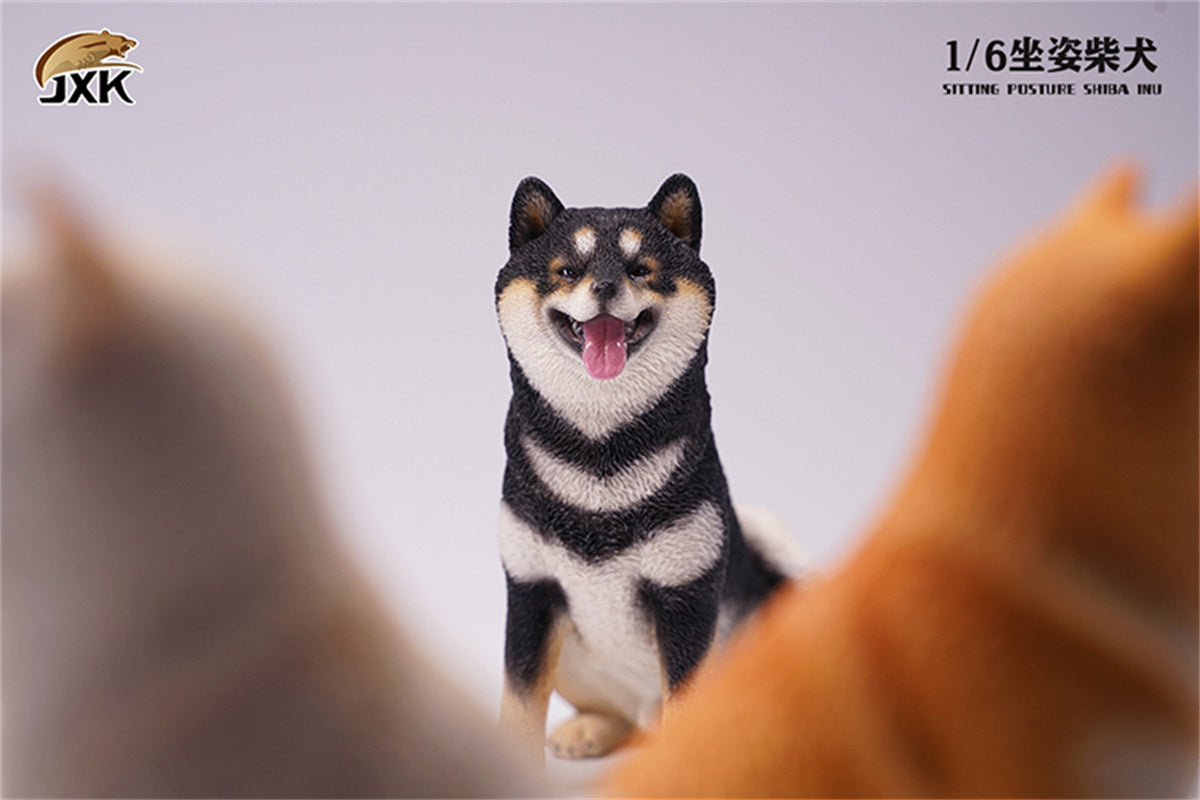 JXK 1/6 Sitting Shiba Inu Model