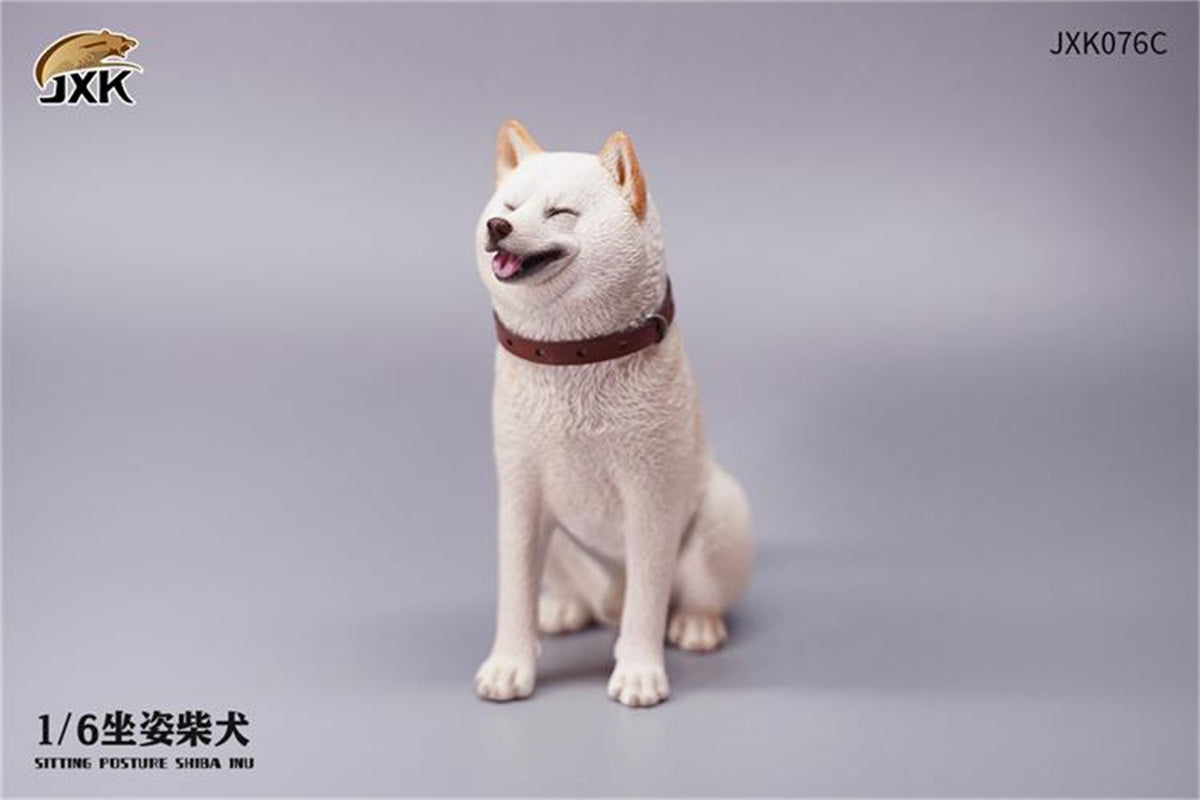 JXK 1/6 Sitting Shiba Inu Model