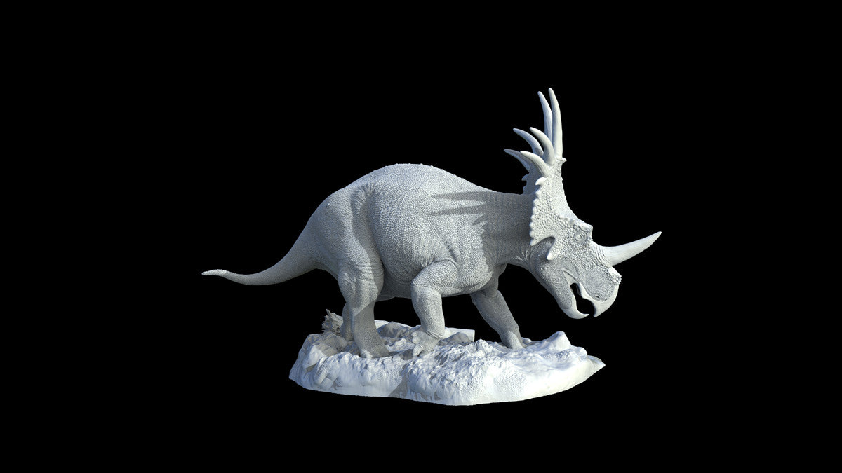 Yuangu Styracosaurus Model