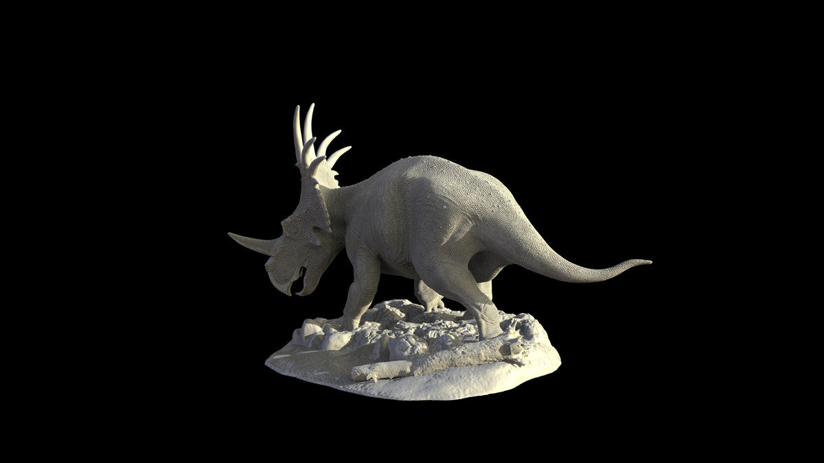 Yuangu Styracosaurus Model