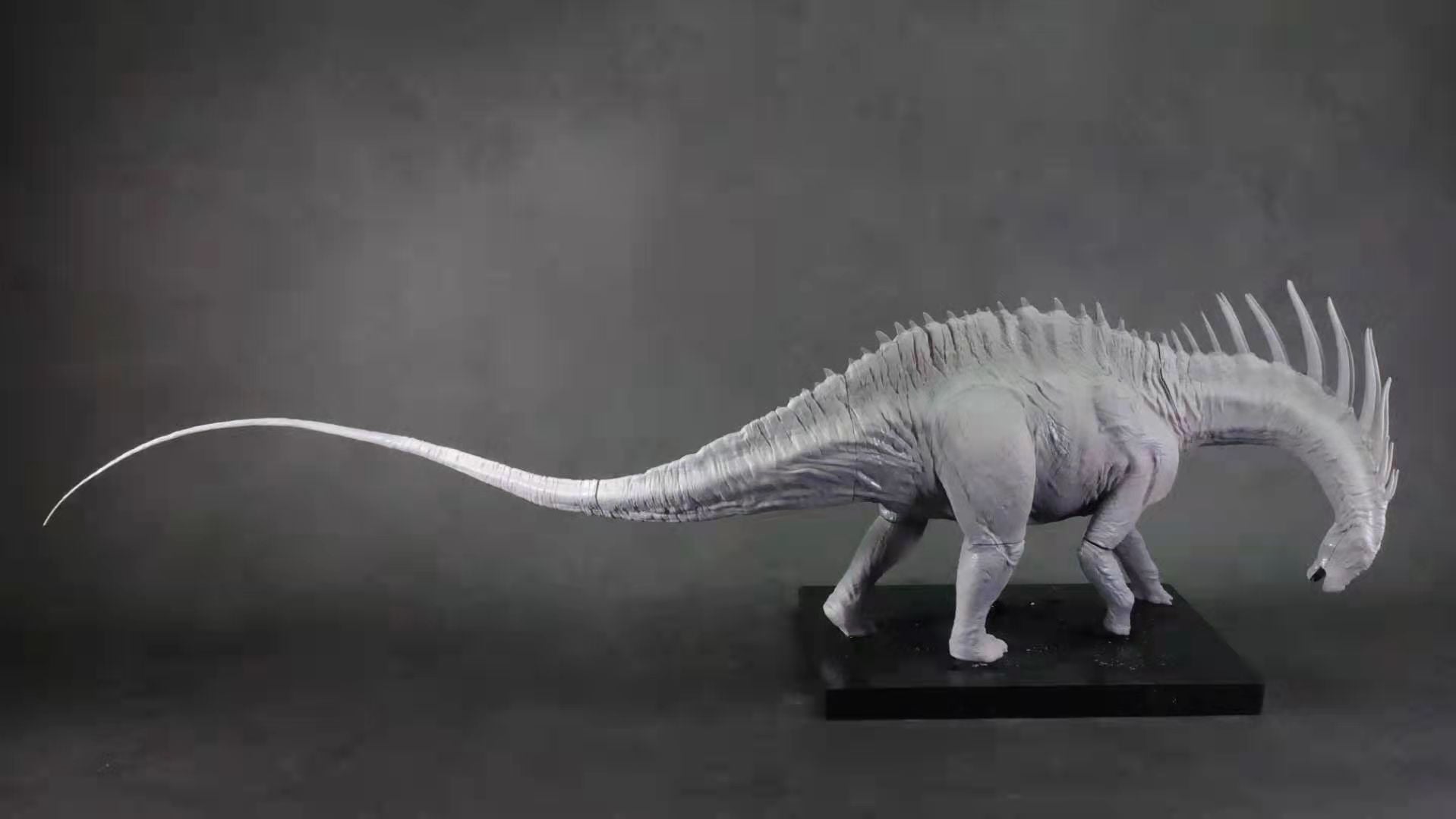 CROSS COLOR 1/15 Amargasaurus Couple Model Unpainted Kit