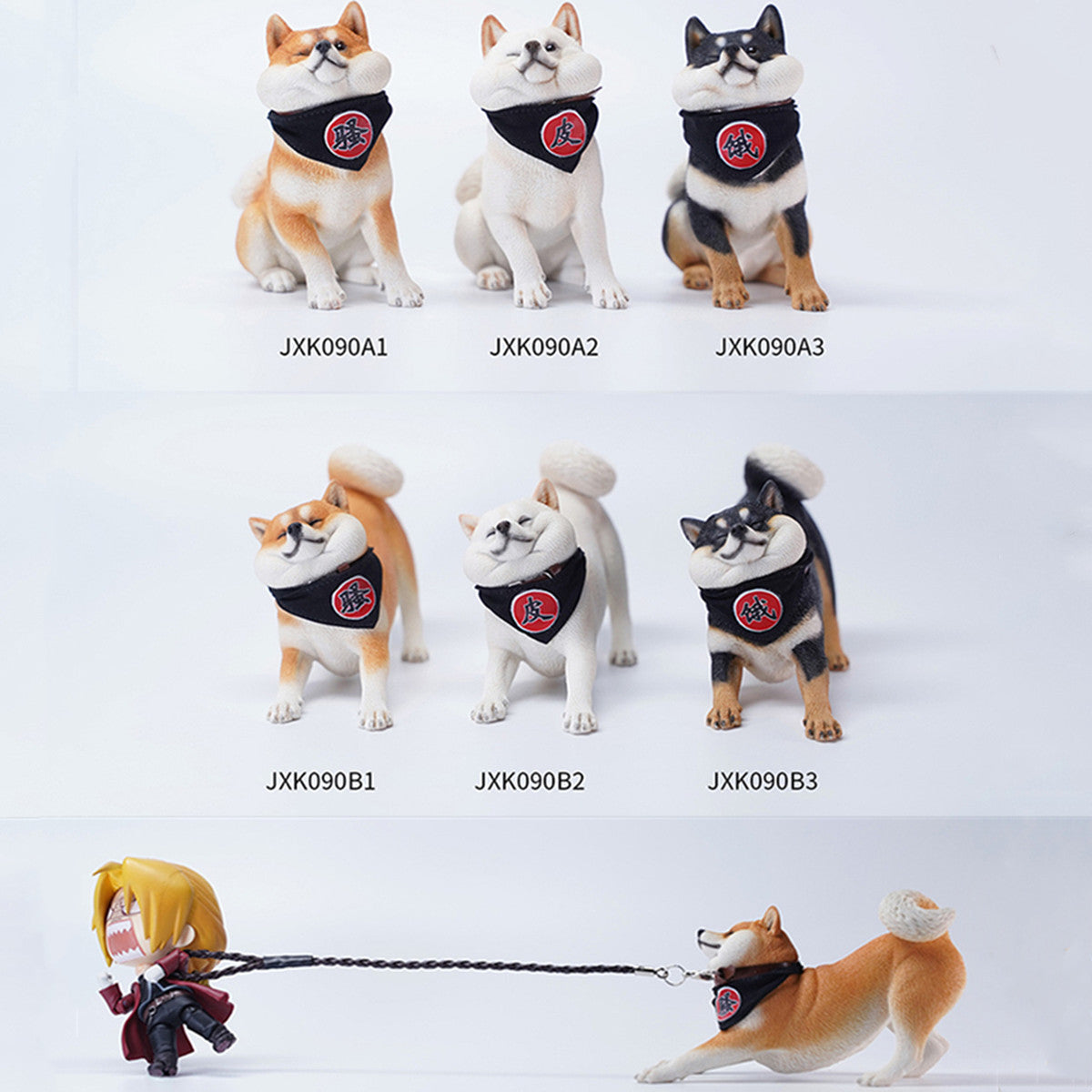 JXK 1/6th Don't Go Home Shiba Inu Model