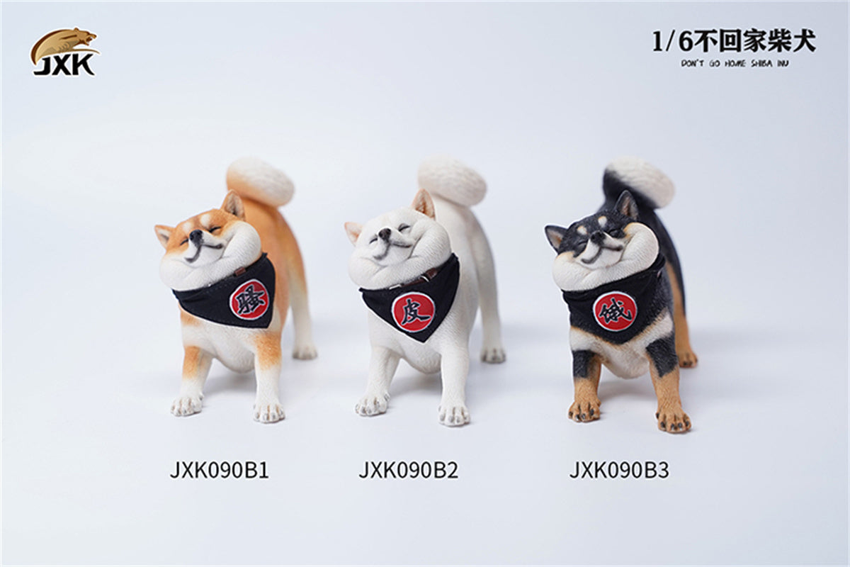 JXK 1/6th Don't Go Home Shiba Inu Model
