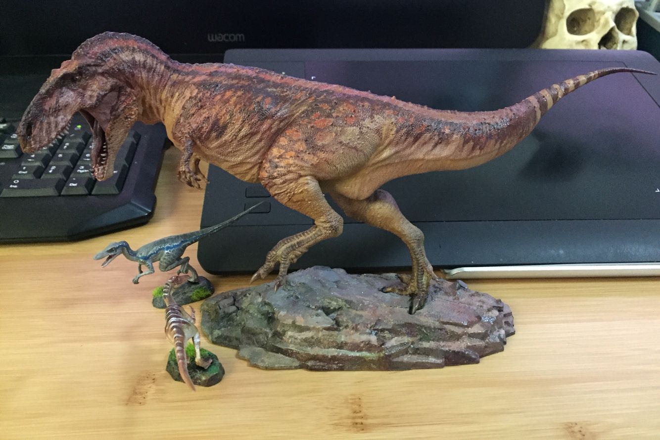 PASSION CHARGER 1/35 Mapusaurus Statue