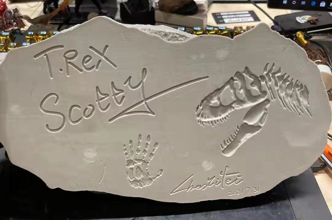 Yuppie Chen 1/20 T-Rex Scotty Statue