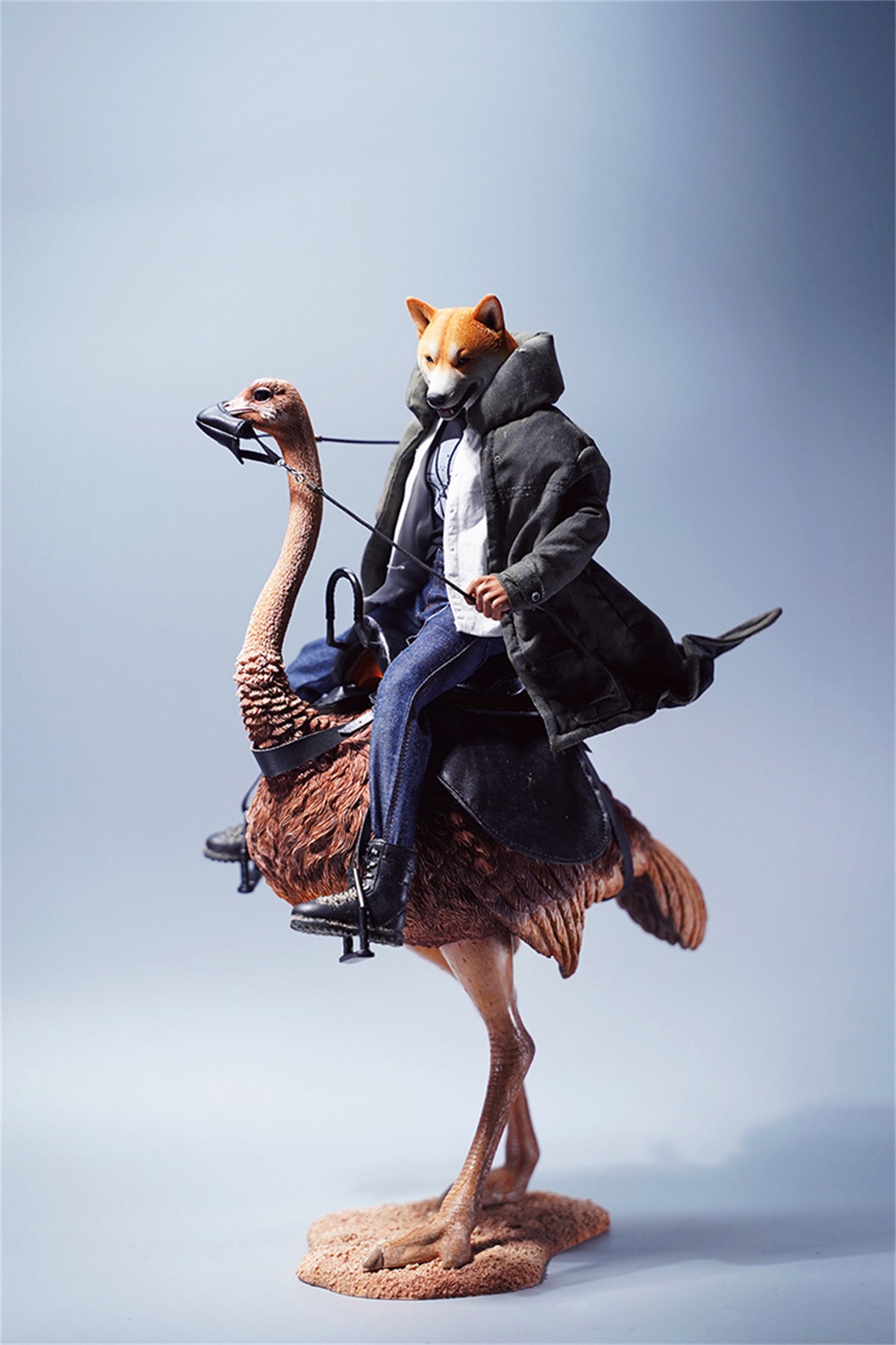 JXK 1/6 Ostrich Model