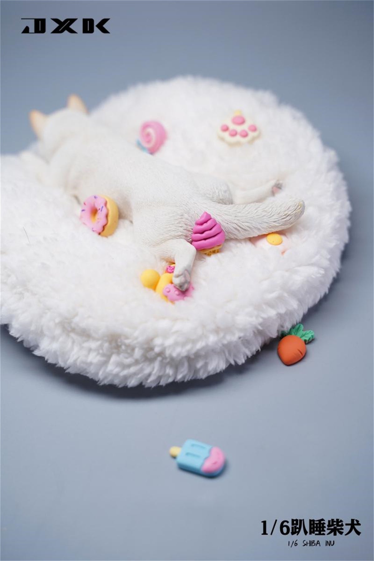 JXK 1/6 Sleeping Shiba Inu Model