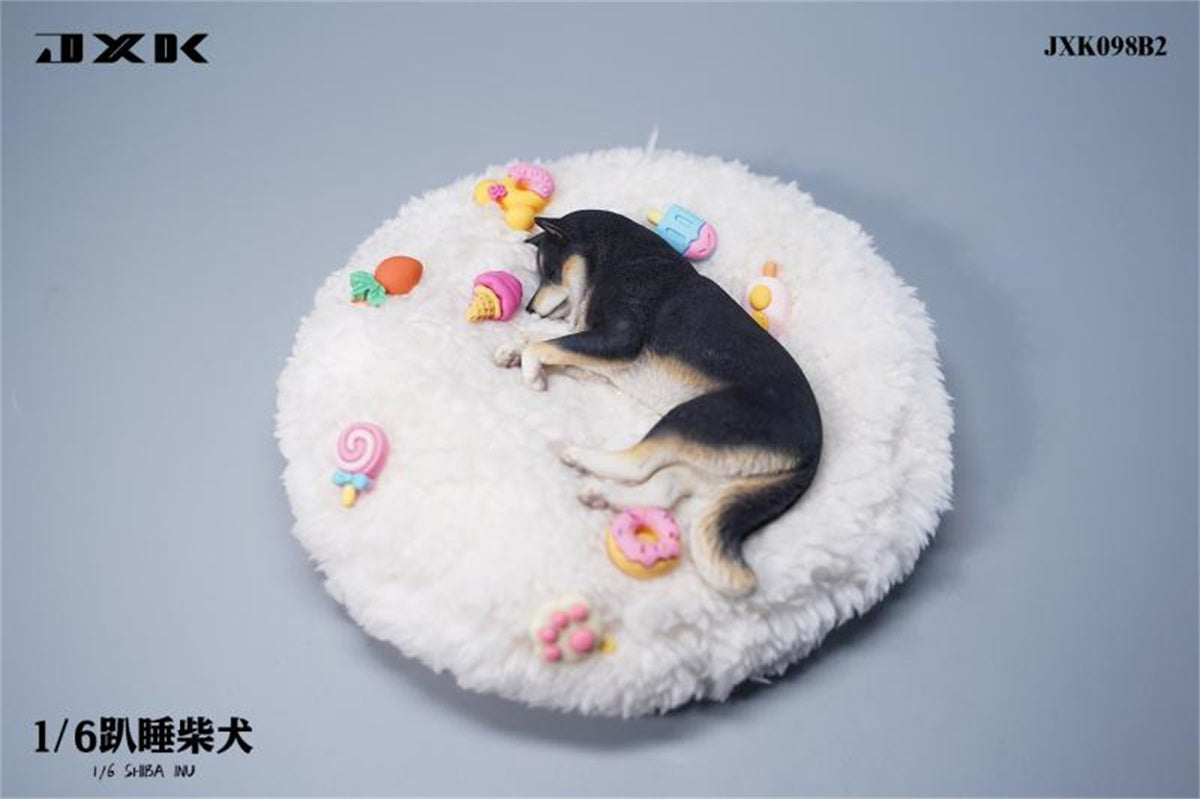 JXK 1/6 Sleeping Shiba Inu Model
