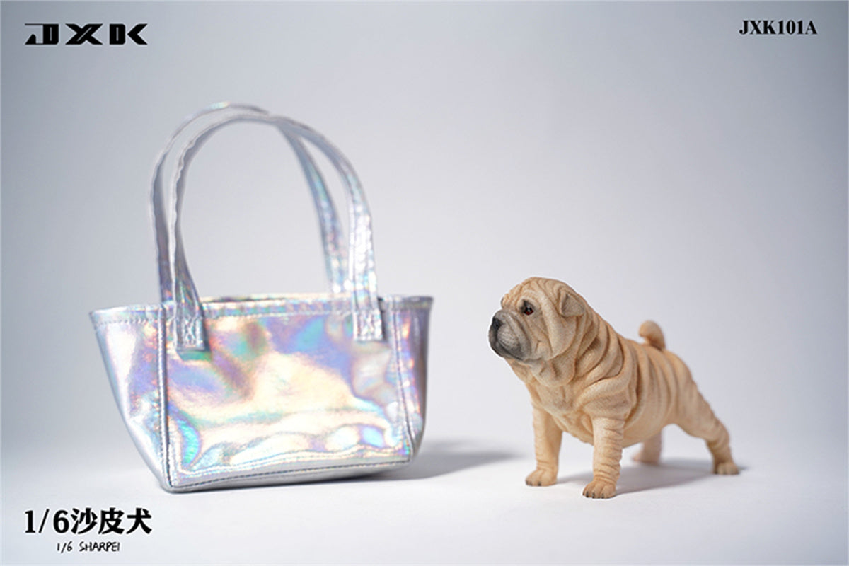 JXK 1/6 Sharpei Dog Model