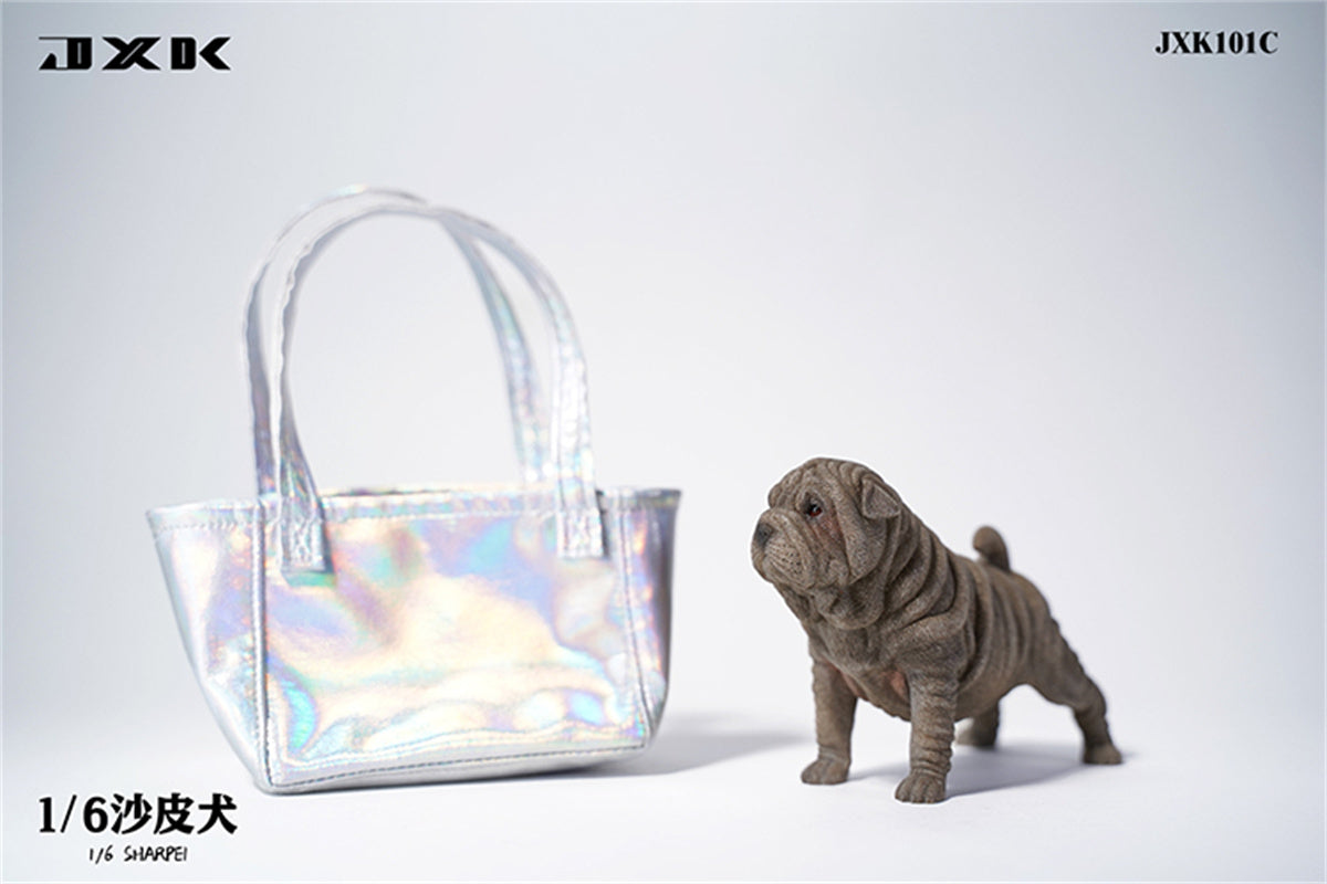 JXK 1/6 Sharpei Dog Model