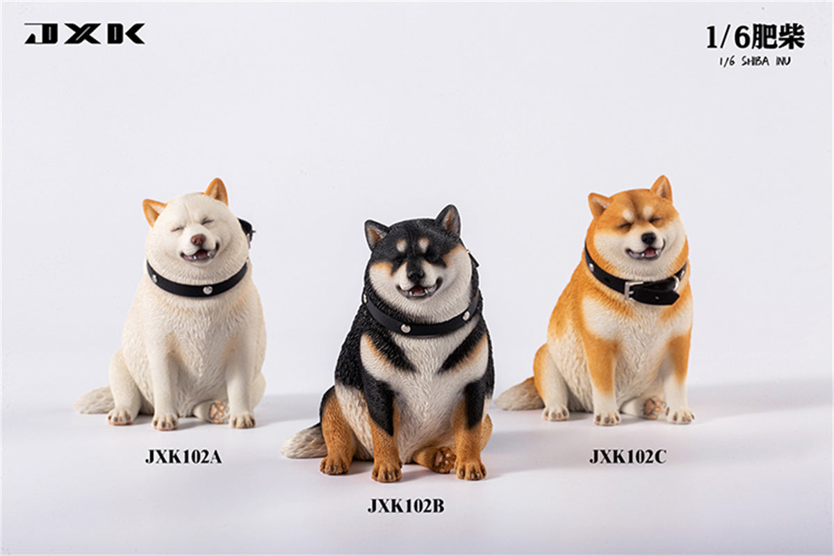 JXK 1/6 Fat Shiba Inu Model