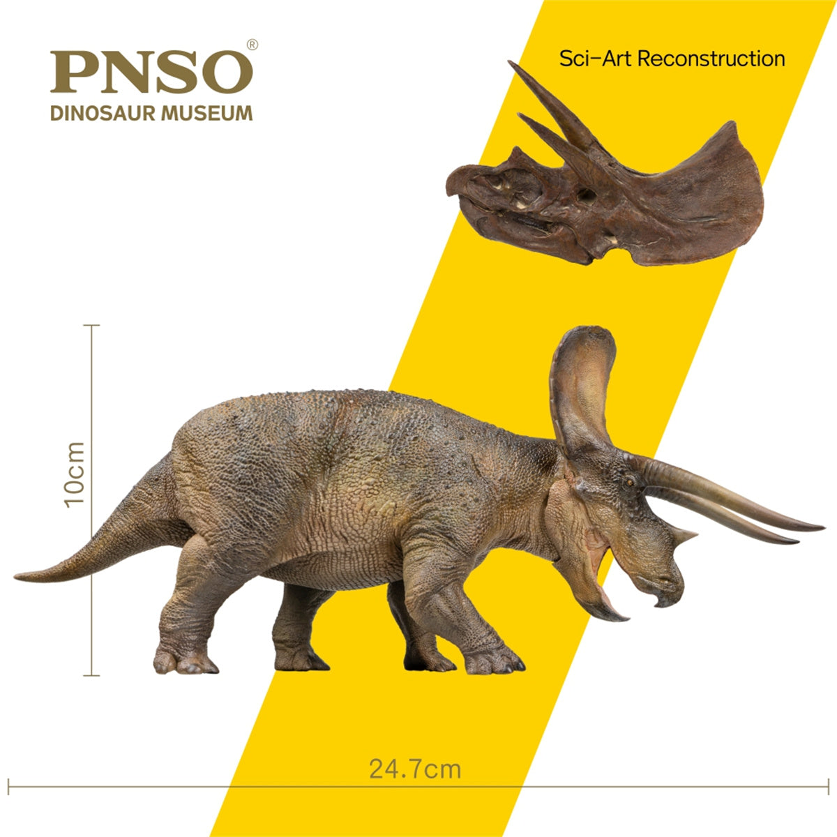 PNSO 1/35 New Triceratops Doyle Model