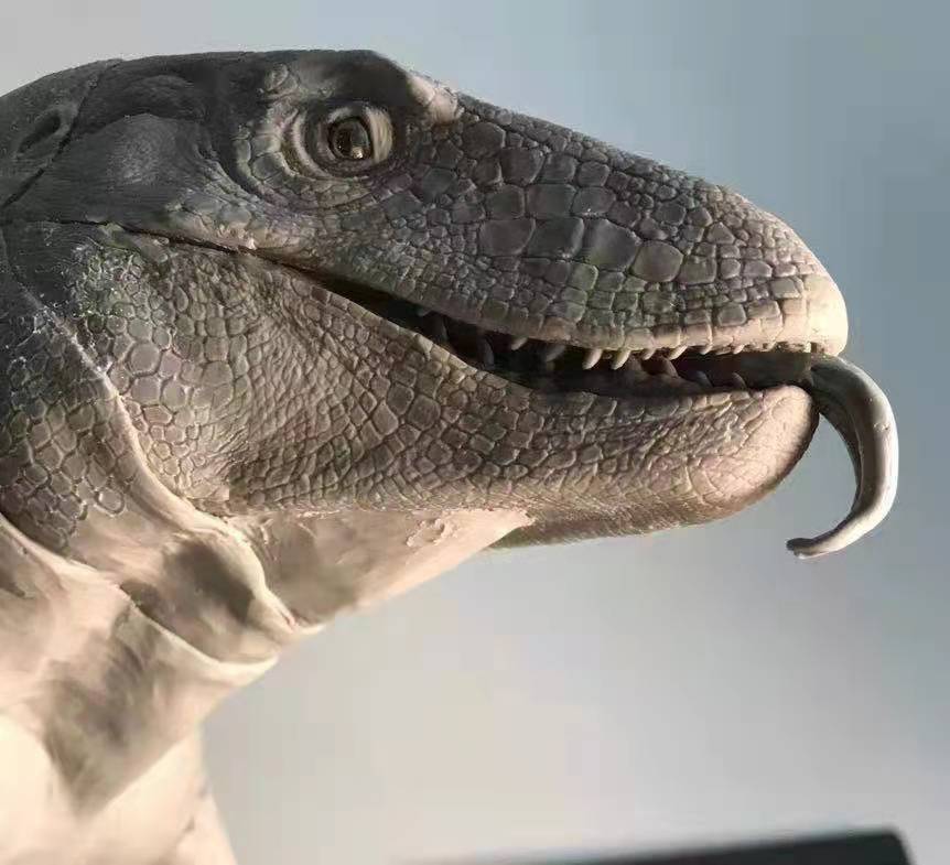 Cen DaoYi Studio 1:15 Scale Prognathodon Statue Unpainted Kit