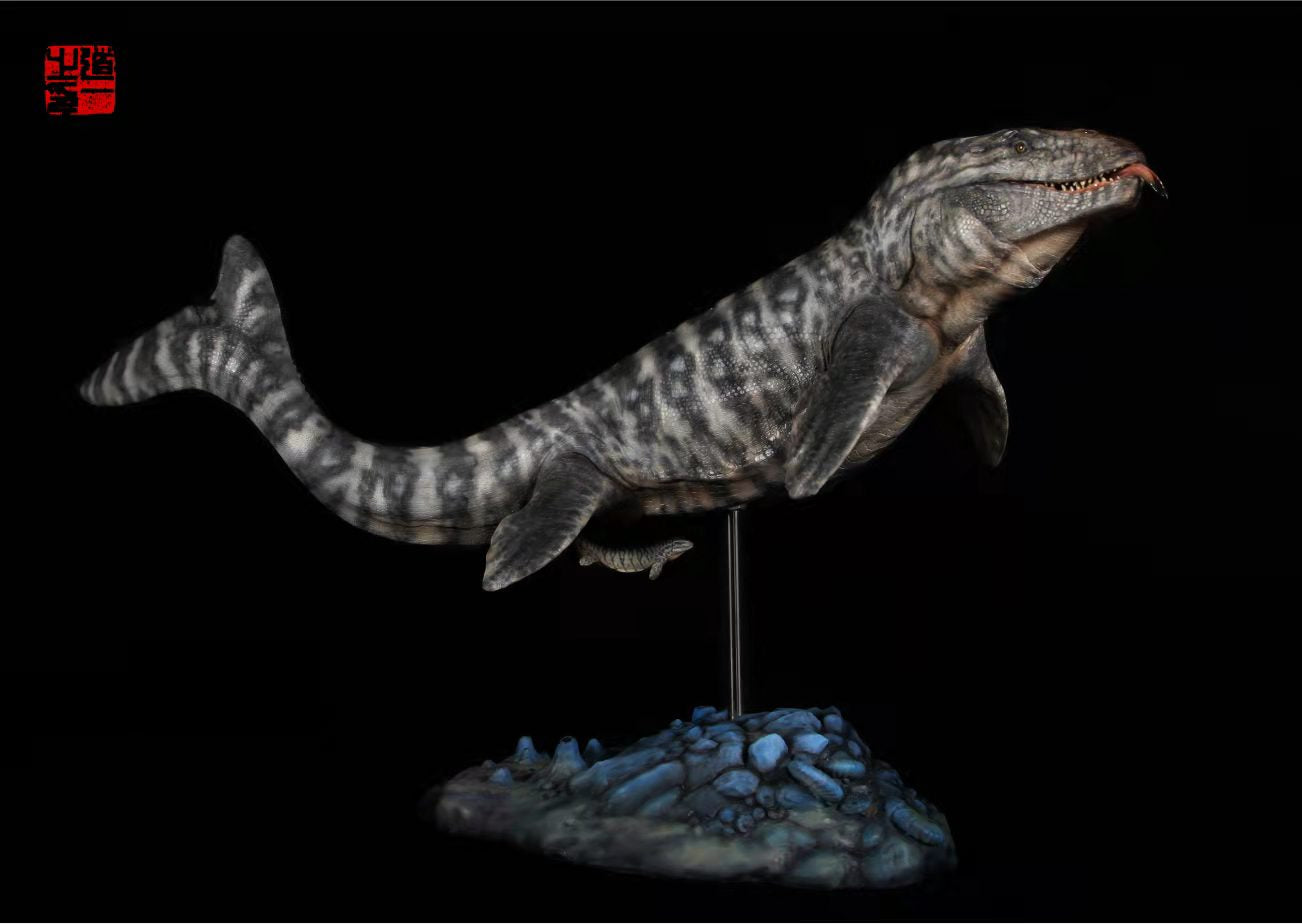 Cen DaoYi Studio 1:15 Scale Prognathodon Statue Unpainted Kit