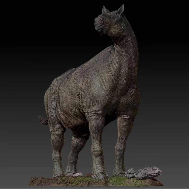 Paraceratherium lepidum Statue