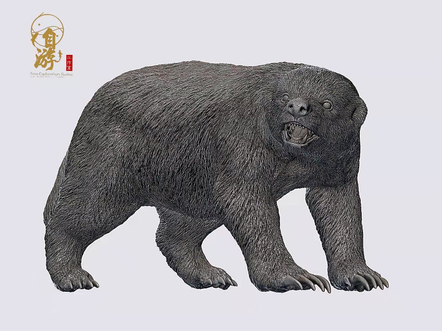 1:10 Scale Mellivora capensis Model